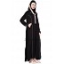 Beautiful and Elegant Black & Pink Abaya